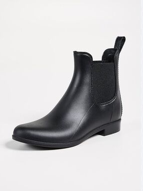 Sam Edelman Tinsley Black Chelsea Rain Ankle Boot